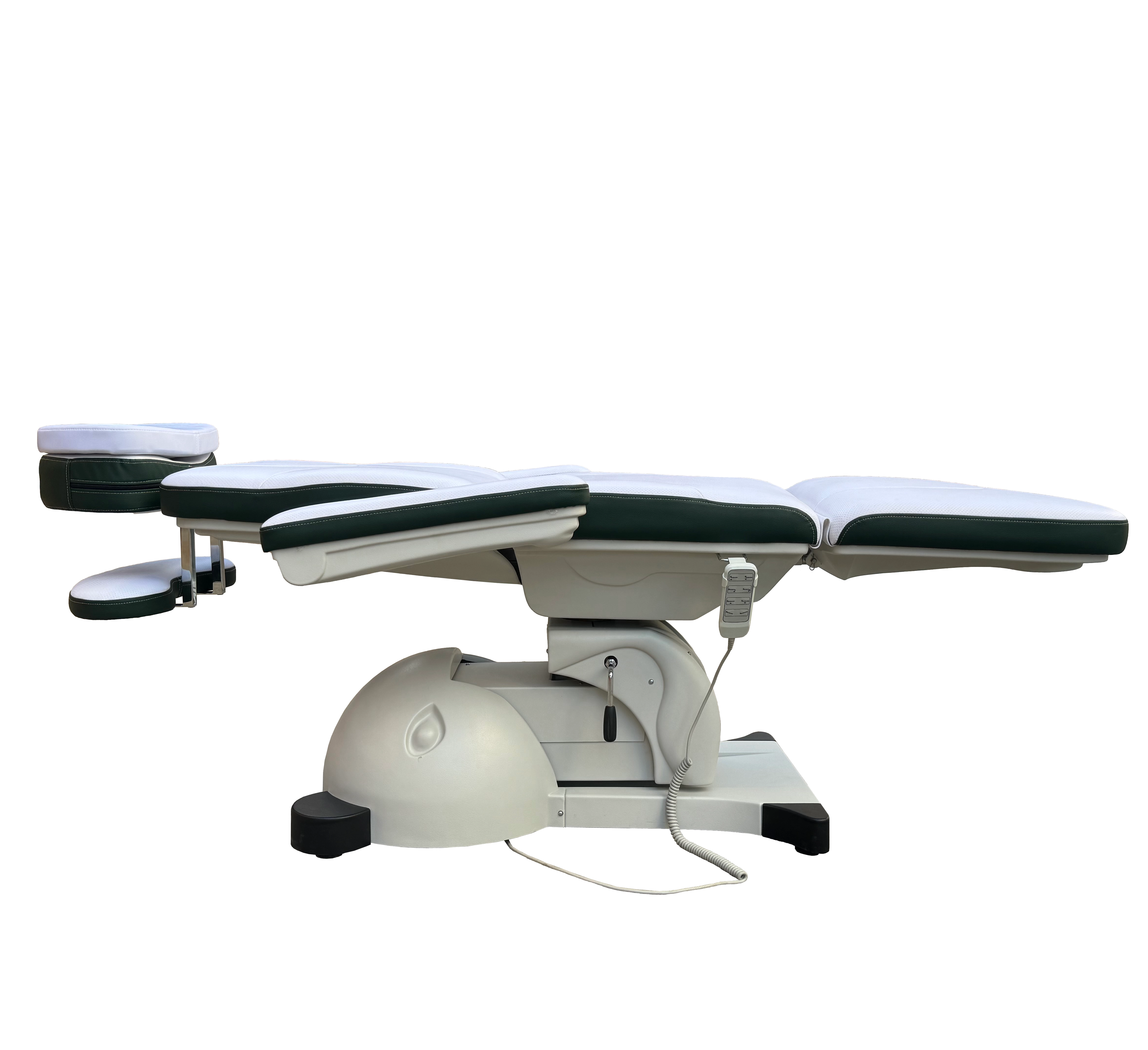 Premium Salon Treatment Bed with Motorized Height and 360 Swivel Function