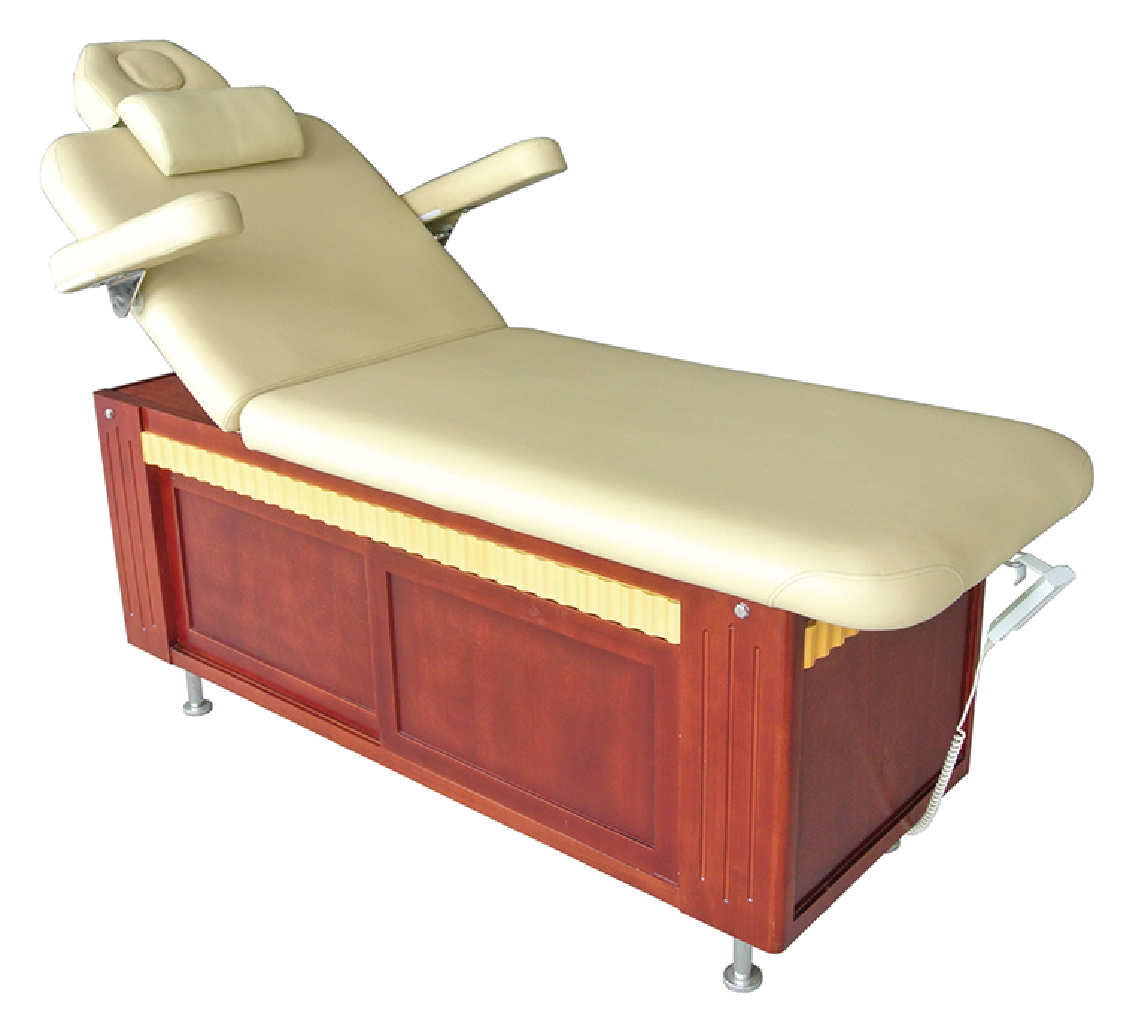Oversized Salon Couch with Dual Elevation Column and Backrest Motor