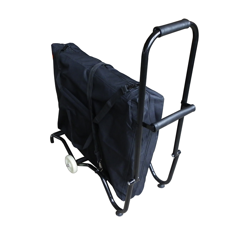 Commercial Grade Massage Table Trolley with Storage Bag, Heavy Duty Foldable Cart for Professional Clinics
