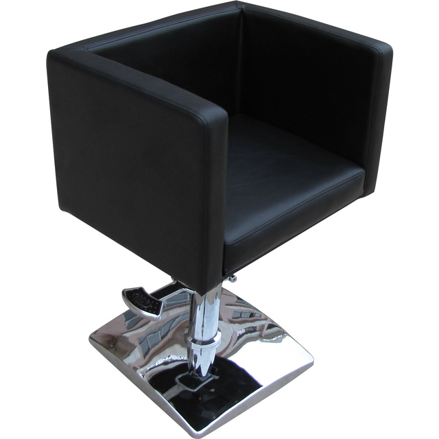 Factory Furniture Salon Equipments Black Vintage Barber Chairs Hairdressing Chair For Hair Stylist CH 30037