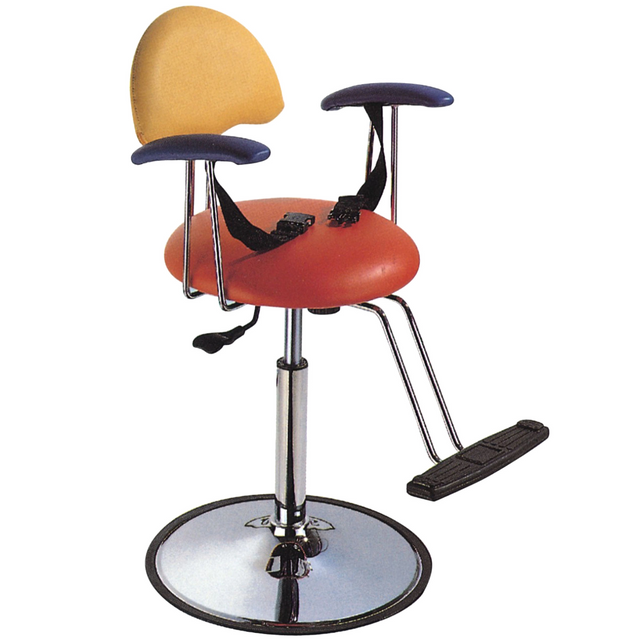Kid Salon Furniture Equipment Synthetic Leather Hairdressing Chairs Children Kids Barber Chair With Private Label CH 609