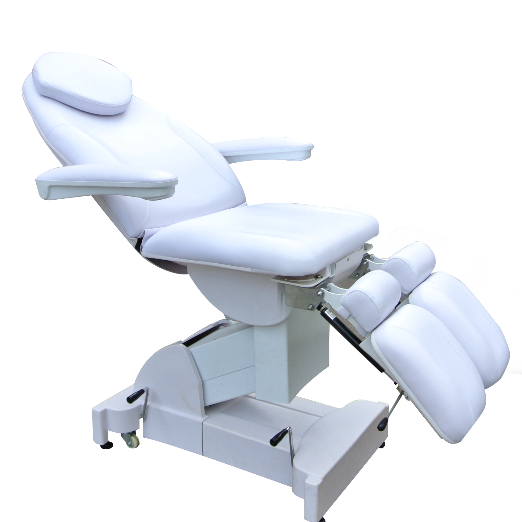 Gas Spring Leg Cosmetology Bed with Three Motor and Tilt Function
