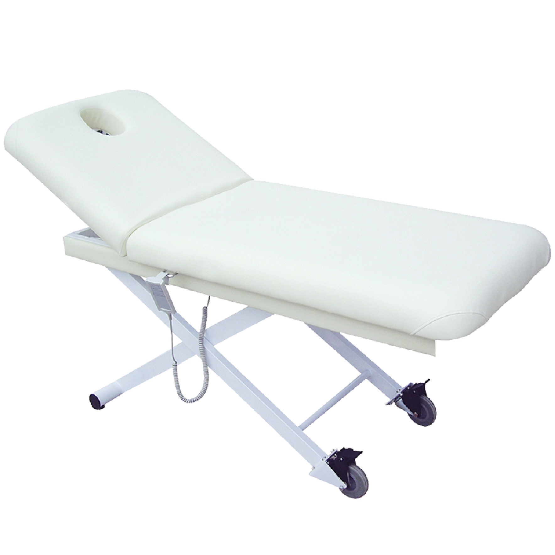 Lightweight Dual Motor Beauty Table with Electric Backrest Function