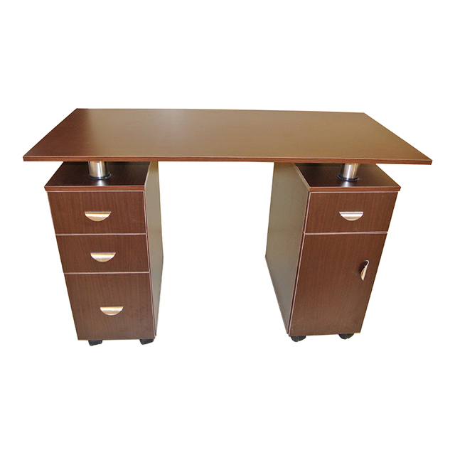 nail table with drawers